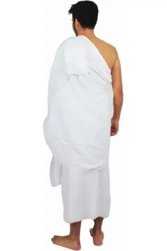 100% Bamboo Hydrophillic Ihram for Hajj and Umrah - 1