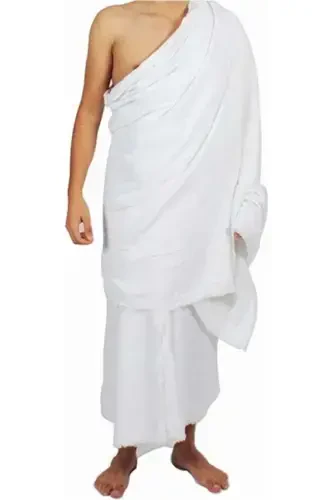 100% Bamboo Hydrophillic Ihram for Hajj and Umrah - 2