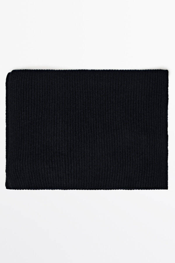 100% cashmere knitted scarf - 1