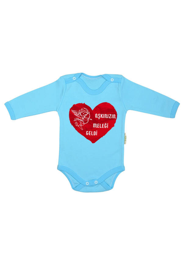 100% Cotton Angel of Your Love Arrived Printed Onesie & Bodysuit - 2