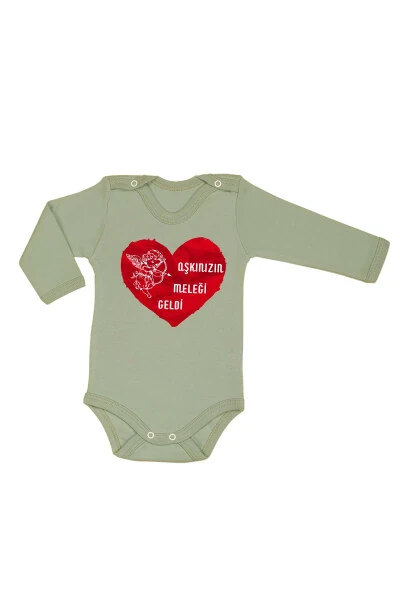 100% Cotton Angel of Your Love Arrived Printed Onesie & Bodysuit - BEBETOSPIK (1)