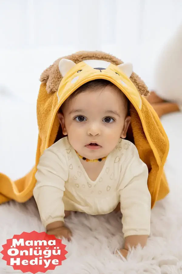 100% Cotton Baby Swaddle Towel-LION - 1