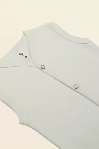 100% Cotton Baby Vest - HAVUÇ (1)