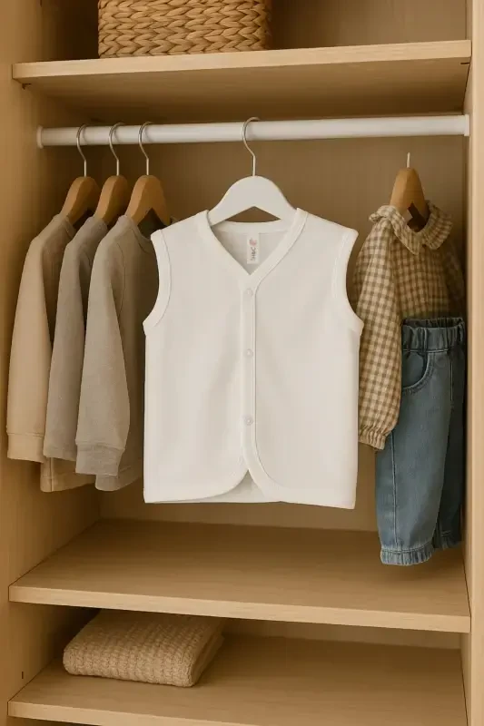 100% Cotton Baby Vest - 6