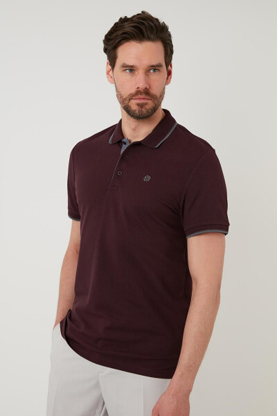 100% Cotton Buttoned Regular Fit Polo Shirt 5902118 - 7