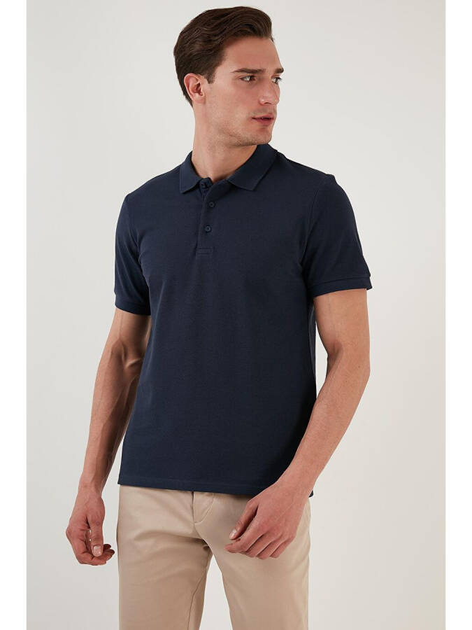 100% Cotton Buttoned Regular Fit Polo T Shirt 5902127 - 8