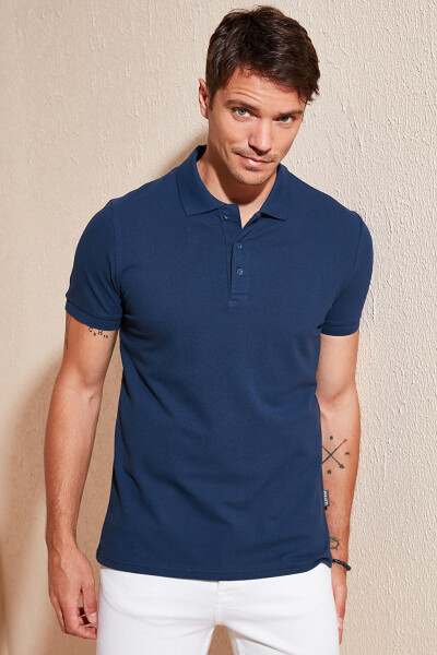 100% Cotton Buttoned Regular Fit Polo T Shirt 5902127 - 20