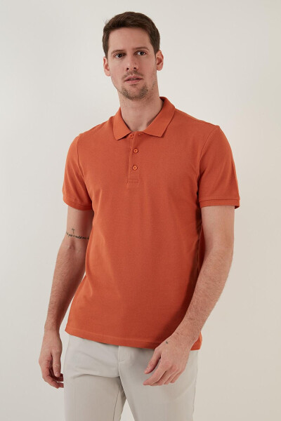 100% Cotton Buttoned Regular Fit Polo T Shirt 5902127 - 14