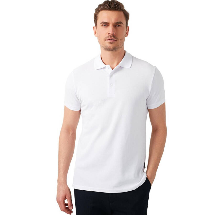 100% Cotton Buttoned Regular Fit Polo T Shirt 5902127 - 15