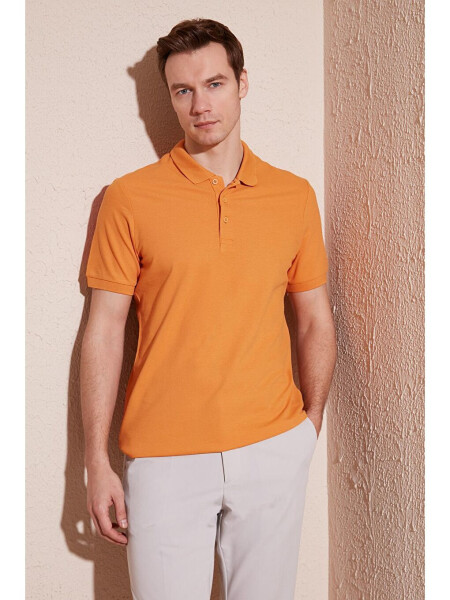 100% Cotton Buttoned Regular Fit Polo T Shirt 5902127 - 7