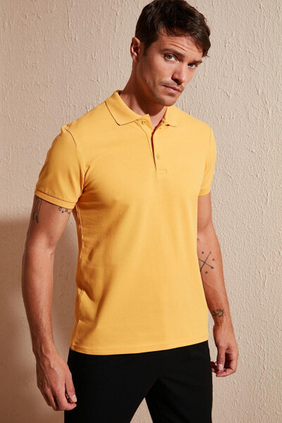 100% Cotton Buttoned Regular Fit Polo T Shirt 5902127 - 21