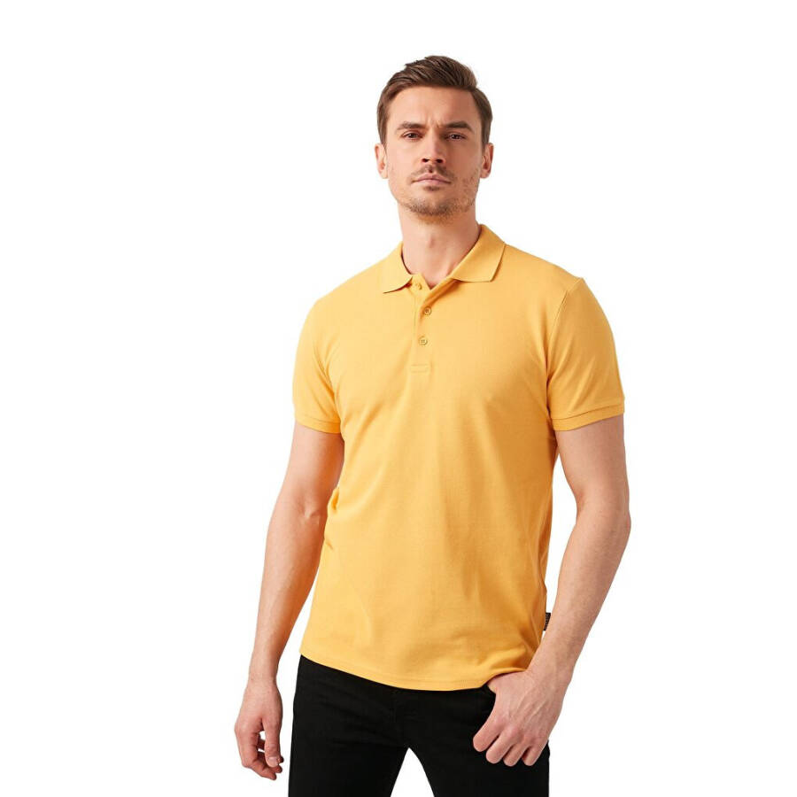 100% Cotton Buttoned Regular Fit Polo T Shirt 5902127 - 23