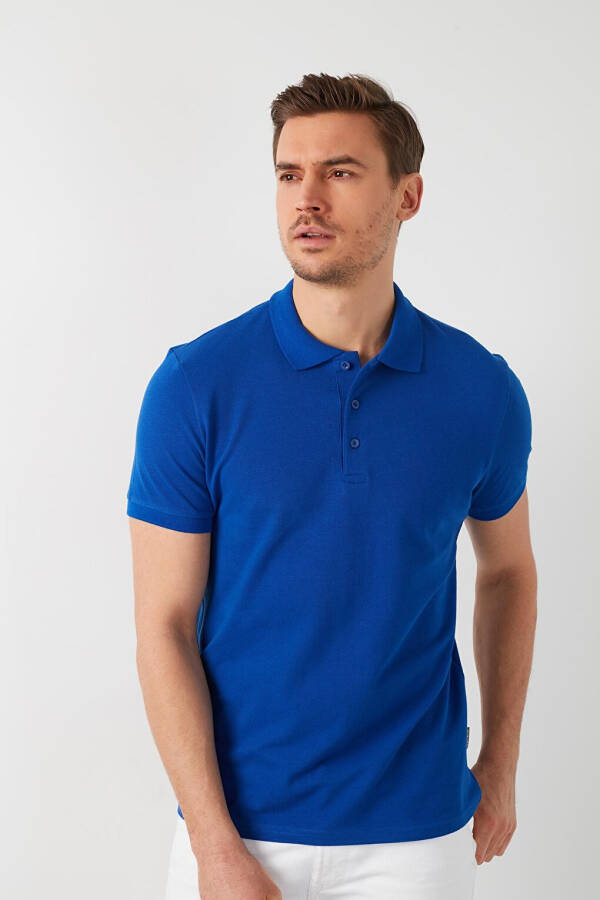 100% Cotton Buttoned Regular Fit Polo T Shirt 5902127 - 22