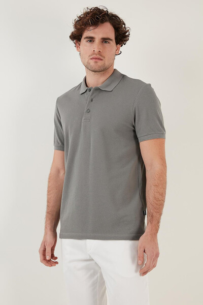 100% Cotton Buttoned Regular Fit Polo T Shirt 5902127 - 18