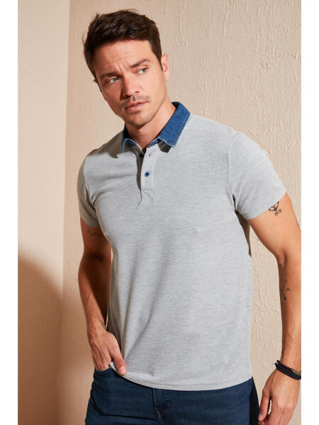 100% Cotton Buttoned Regular Fit Polo T Shirt 5902134 - 1