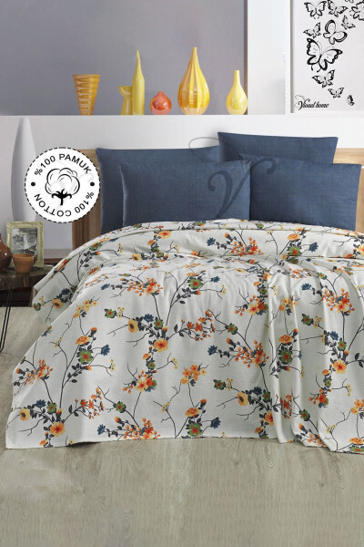 100% Cotton Double Bedspread Printed Quilt - Arles (8 DIFFERENT PATTERNS) - VIONEL HOME
