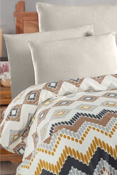 100% Cotton Double Bedspread Printed Quilt - Coza (8 DIFFERENT DESIGNS) - VIONEL HOME (1)