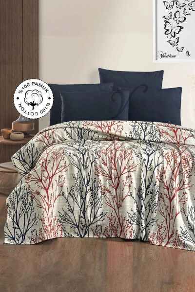 100% Cotton Double Bedspread Printed Quilt - Layla (8 DIFFERENT PATTERNS) - VIONEL HOME