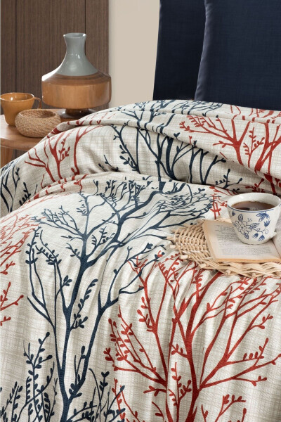 100% Cotton Double Bedspread Printed Quilt - Layla (8 DIFFERENT PATTERNS) - VIONEL HOME (1)