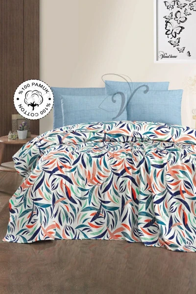 100% Cotton Double Bedspread Printed Quilt - Rainbow V1 (8 DIFFERENT PATTERNS) - VIONEL HOME