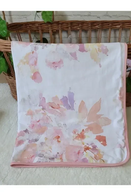 100% Cotton Double Layer Cotton Baby Blanket for Girls and Boys Newborn/Baby 75x90cm / Marbled - 4