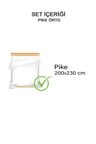 100% Cotton Double Size Bedspread Printed Pique - Canvas (8 DIFFERENT DESIGNS) - Canvas - 3