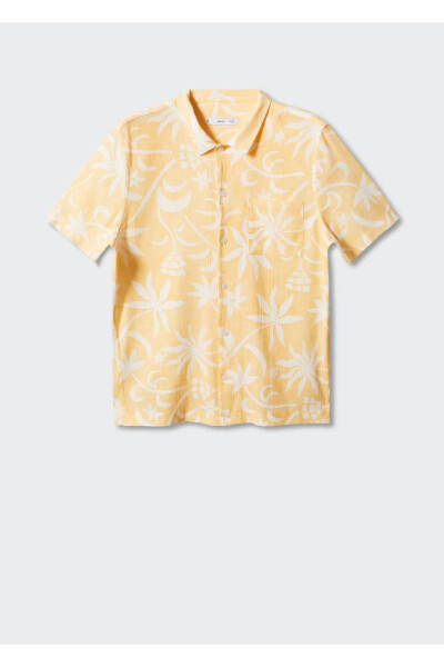 100% Cotton Hawaiian Patterned Shirt - 10