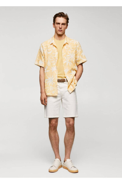 100% Cotton Hawaiian Patterned Shirt - 19