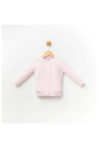 100% Cotton Knit Baby Girl Cardigan 13721 - BABYDOLA