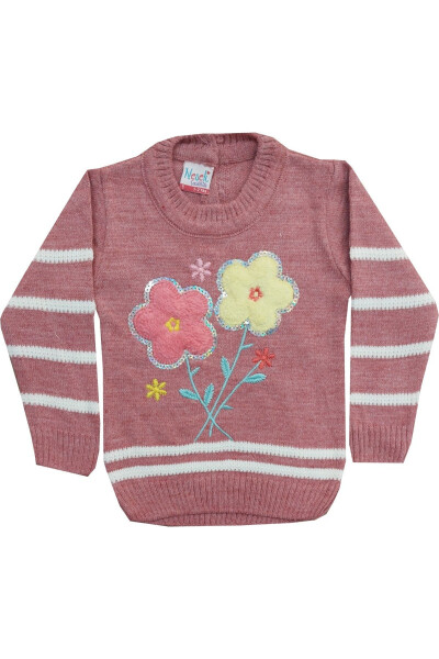 100% cotton knitted sweater for girls 
