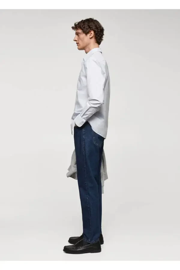 100% cotton kodak striped shirt - 5