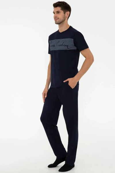 100% Cotton Men's Pajama Set - 19