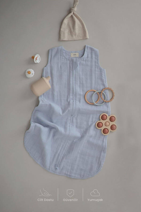 100% Cotton Newborn Baby Summer Swaddle Sleepsuit - 1