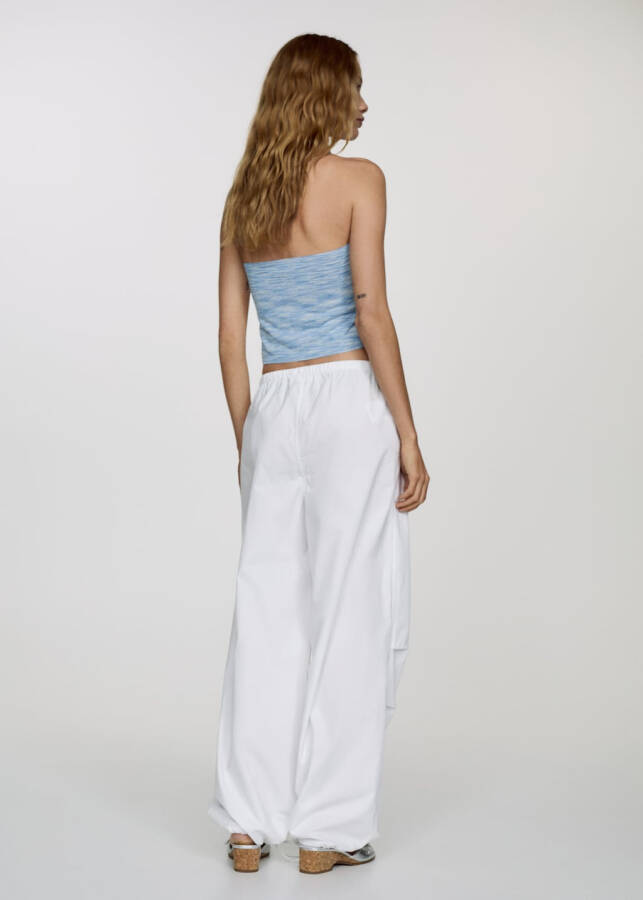 100% Cotton Parachute Pants - 2