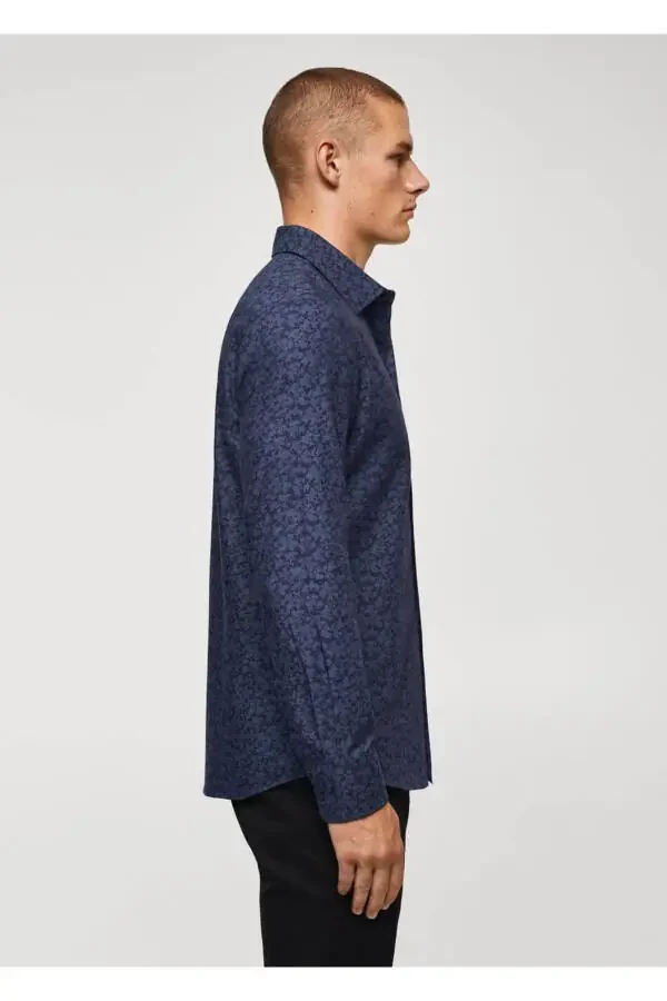 100% Cotton Patterned T-shirt - 5