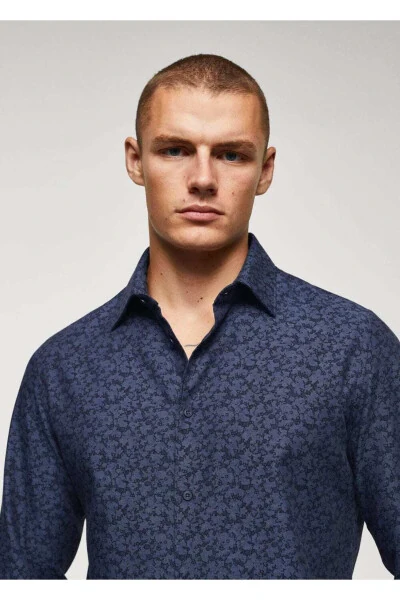 100% Cotton Patterned T-shirt - 7