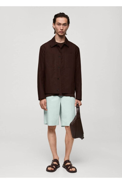 100% cotton, pocket jacket - MANGO MAN (1)