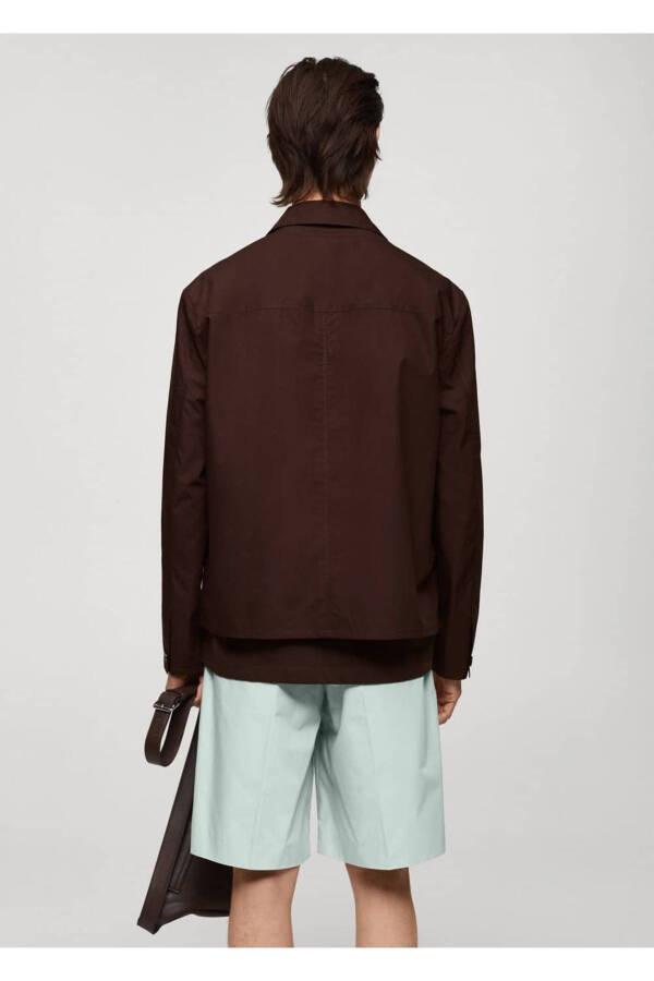 100% cotton, pocket jacket - 4