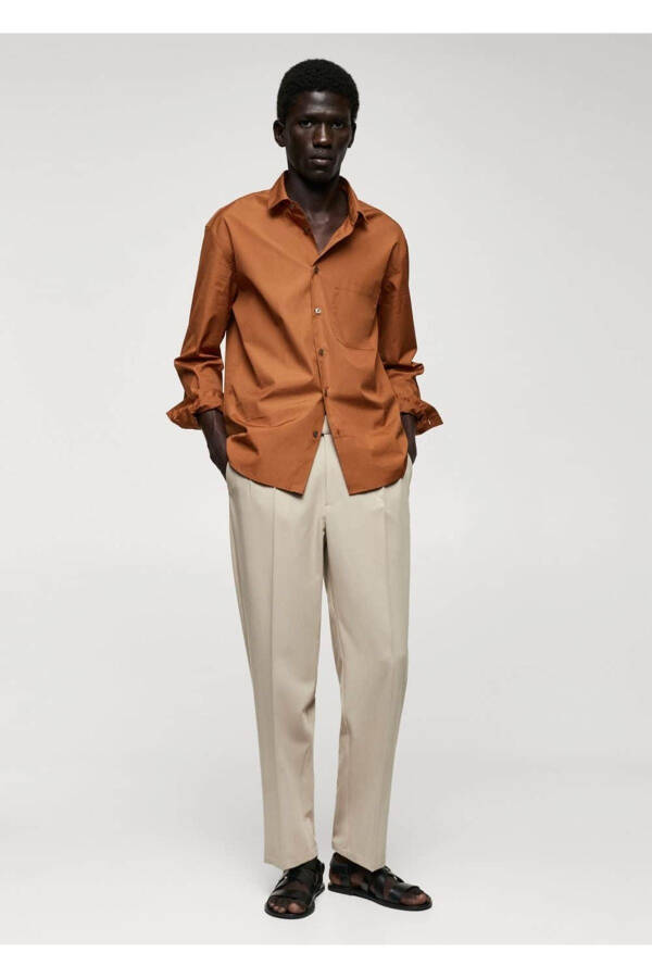 100% cotton pocket shirt - 2