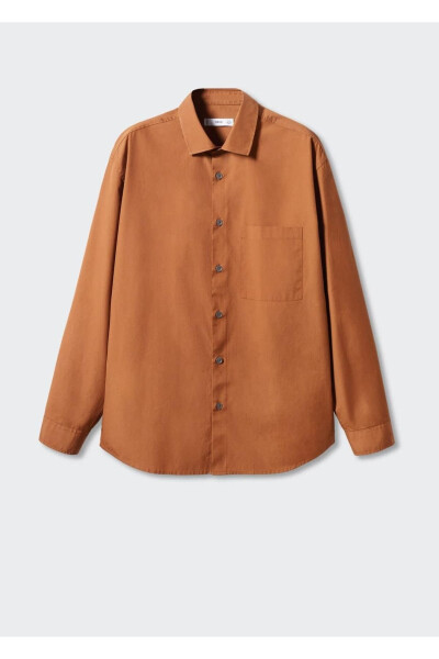 100% cotton pocket shirt - 3