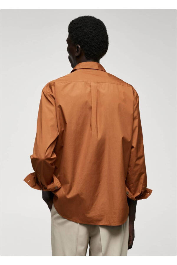 100% cotton pocket shirt - 4