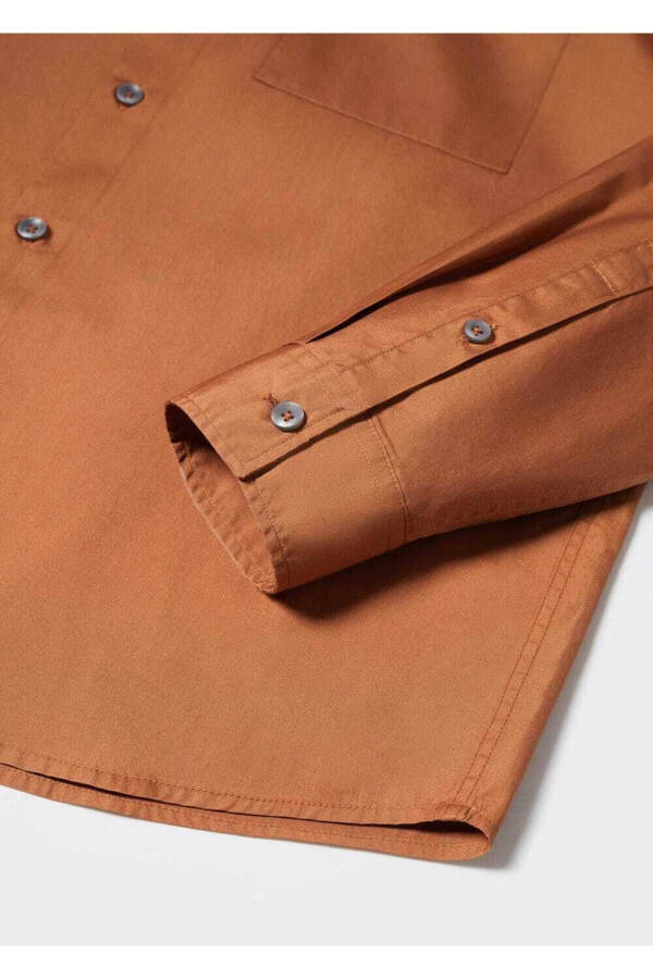 100% cotton pocket shirt - 7