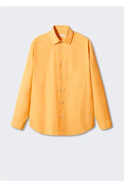 100% cotton pocket shirt - 3