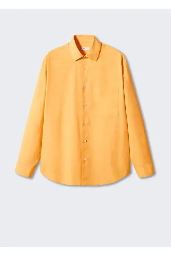 100% cotton pocket shirt - 3