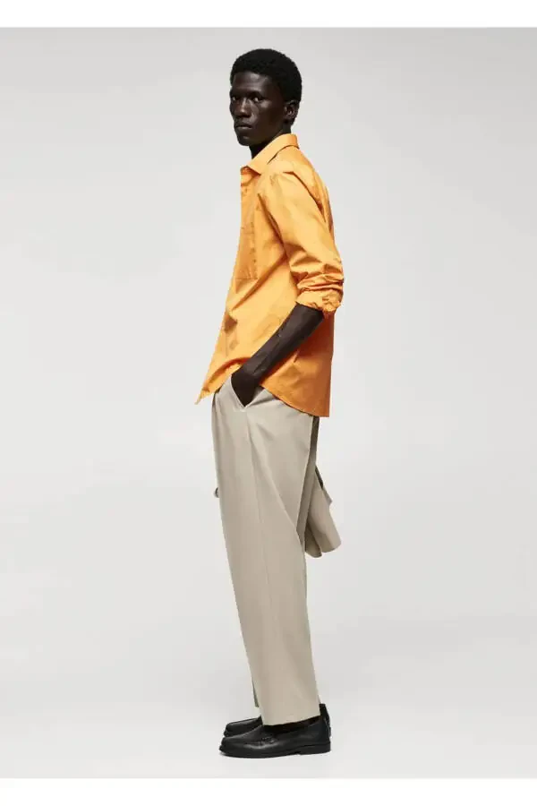 100% cotton pocket shirt - 6