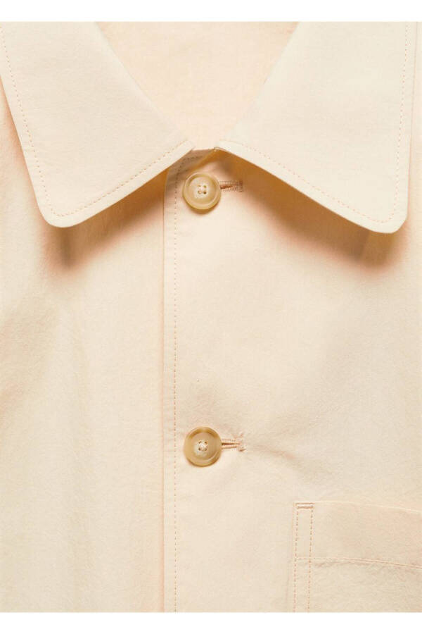100% Cotton Pocket Shirt Jacket - 6