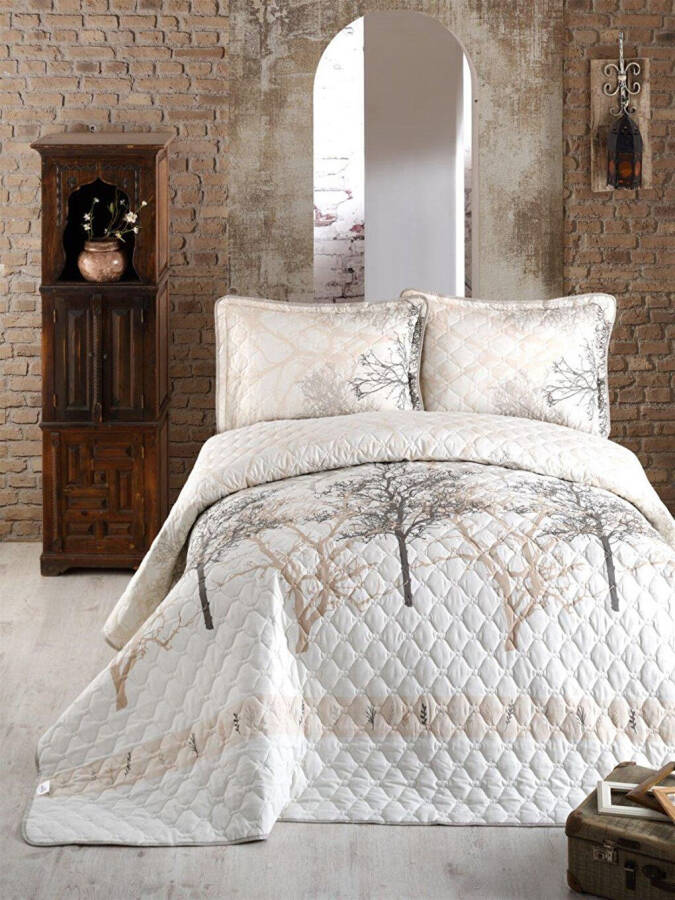 100% Cotton Single Bedspread Set - 3