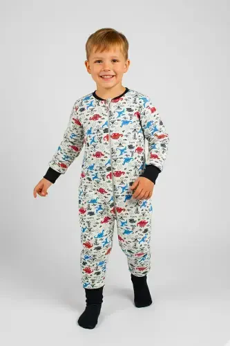 100% Cotton Sleeping Bag Baby and Toddler Sleeping Bag - 1.5 Tog, Zippered, Long Rib-white - 2