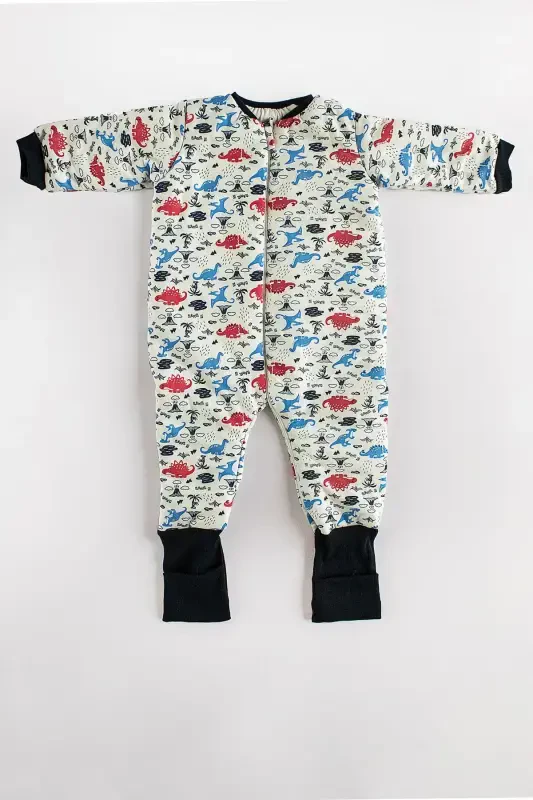 100% Cotton Sleeping Bag Baby and Toddler Sleeping Bag - 1.5 Tog, Zippered, Long Rib-white - 4