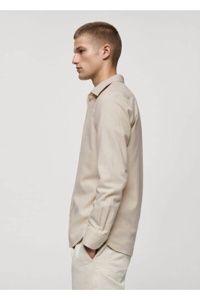 100% Cotton Slim Fit Shirt - 5